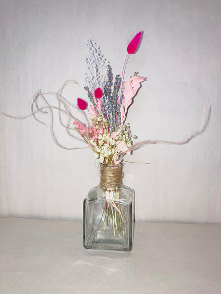 Clear Vase Floral Arrangement