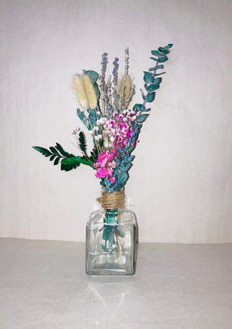 Clear Vase Floral Arrangement